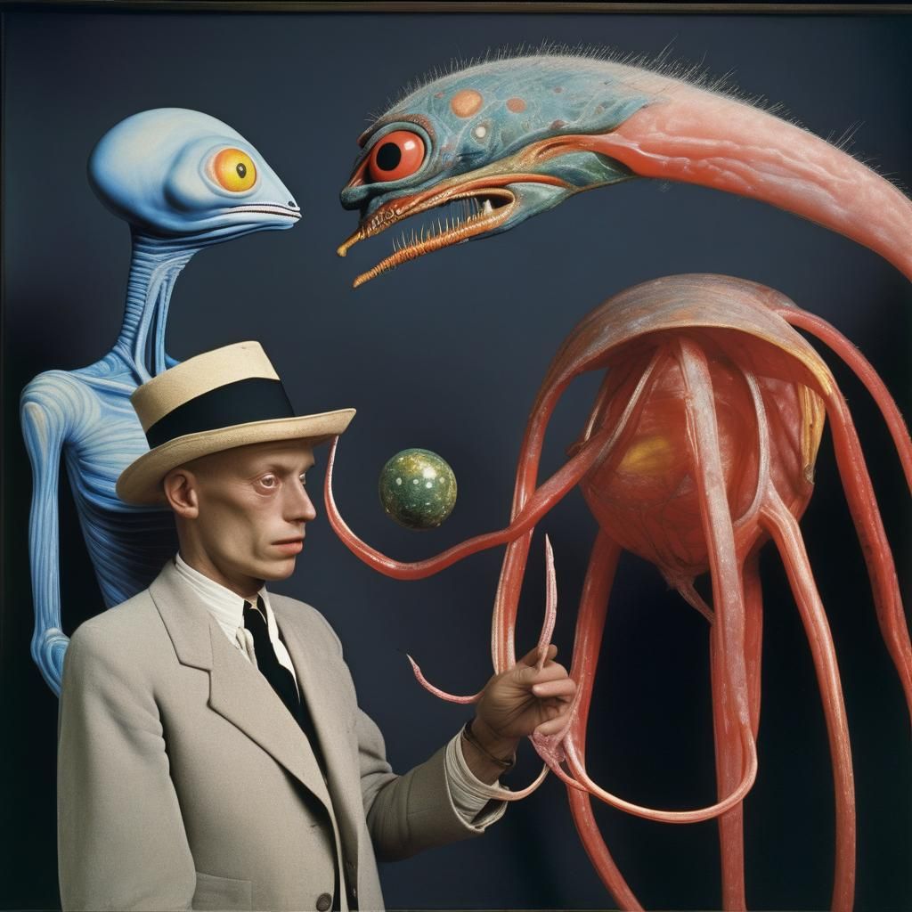 Alien Party Inspired by 20th Century Art