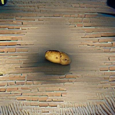 Potato Still Life: An AI Creation