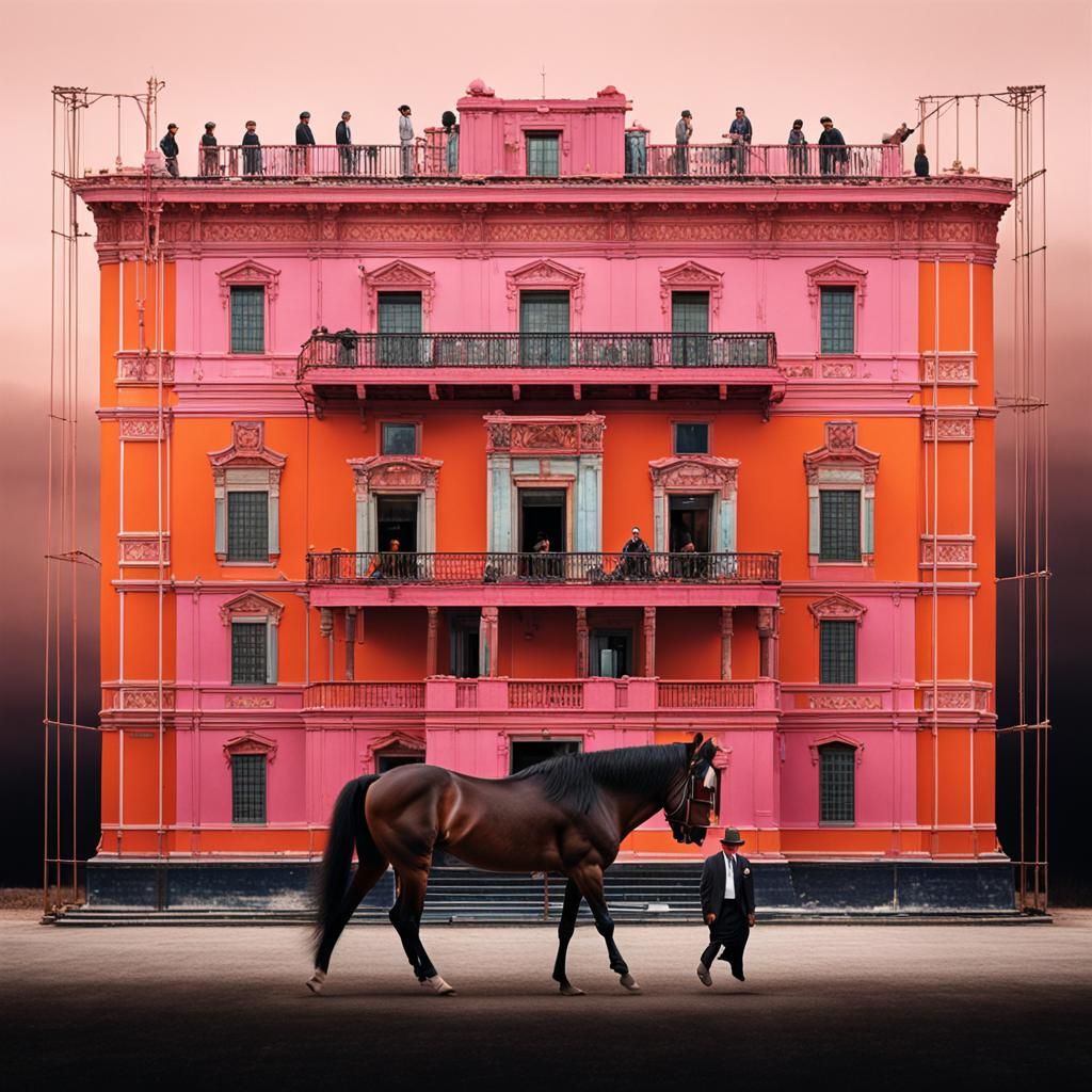Striking Horse Portrait with Bokeh
