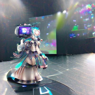 Hololive Moona Hoshinova Illustration