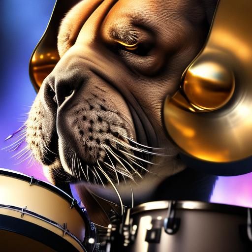 Walrus Drummer: Close-Up Professional Photography