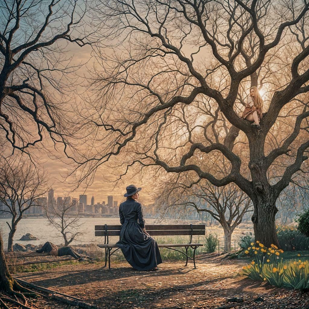 Abstract Image Generated from 'Waiting' Prompt