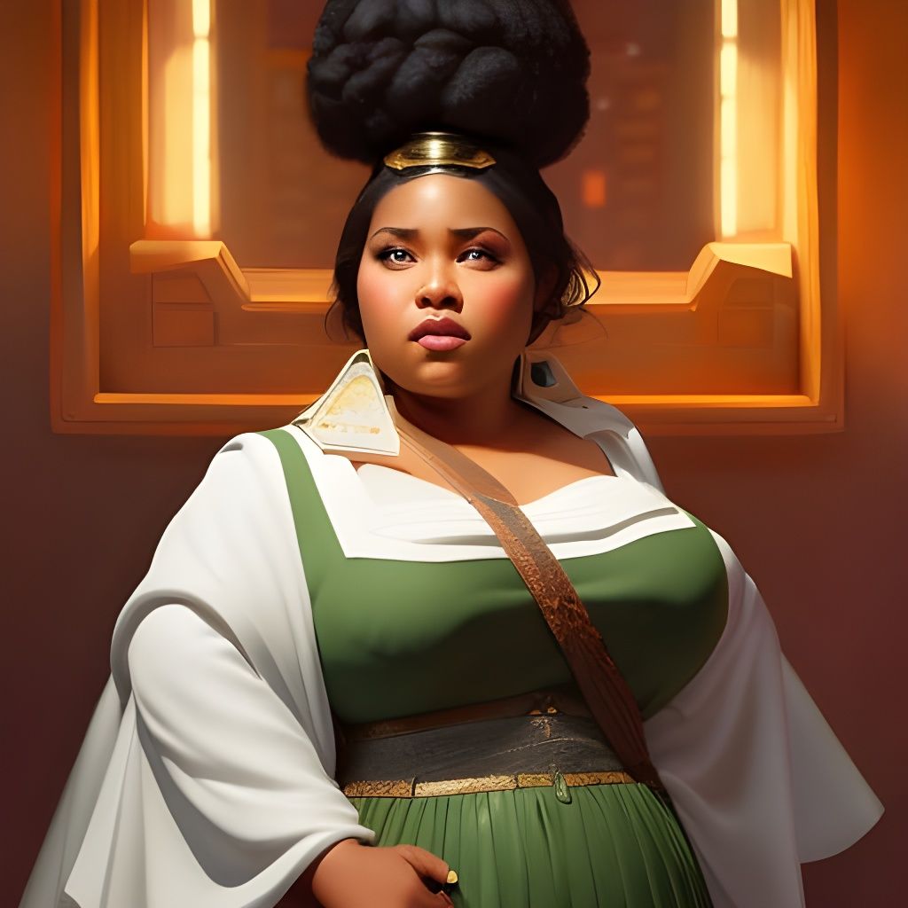 Fantasy Shopkeeper Portrait in Greg Rutkowski Style