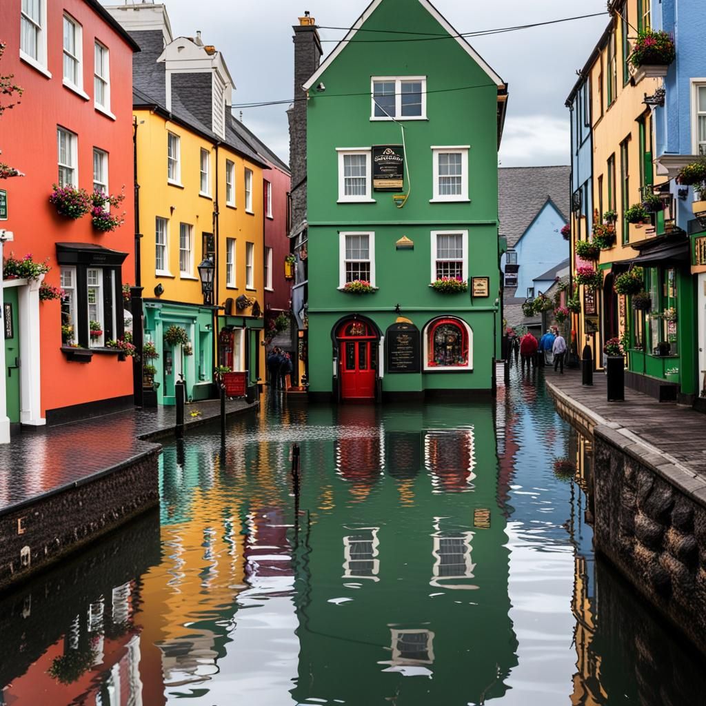 Dingle Canal: Irish Village Flooded Like Venice