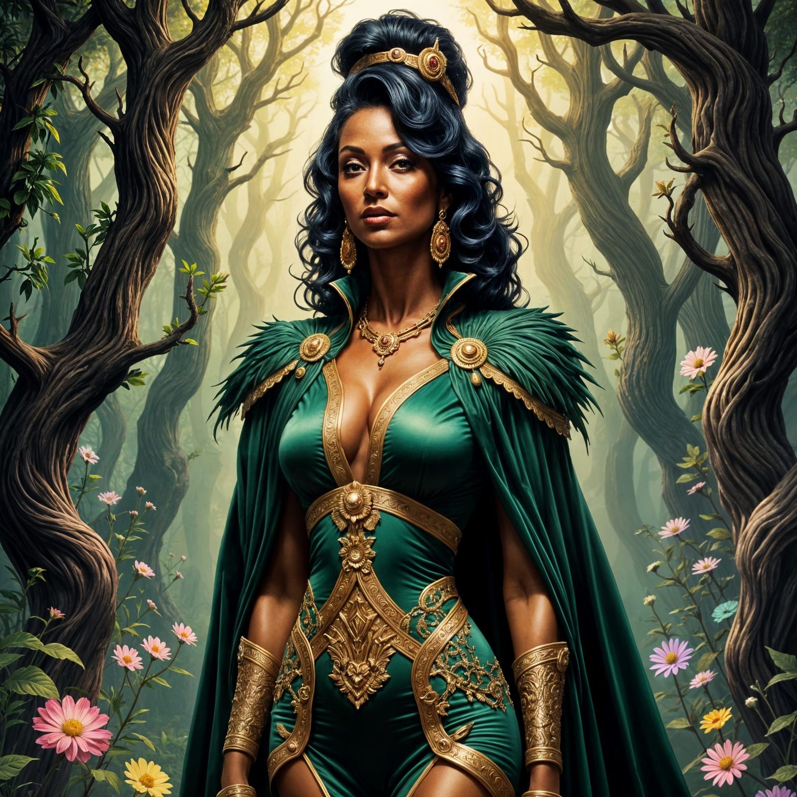 Ethereal Fantasy Goddess in Stunning 8K Resplendence