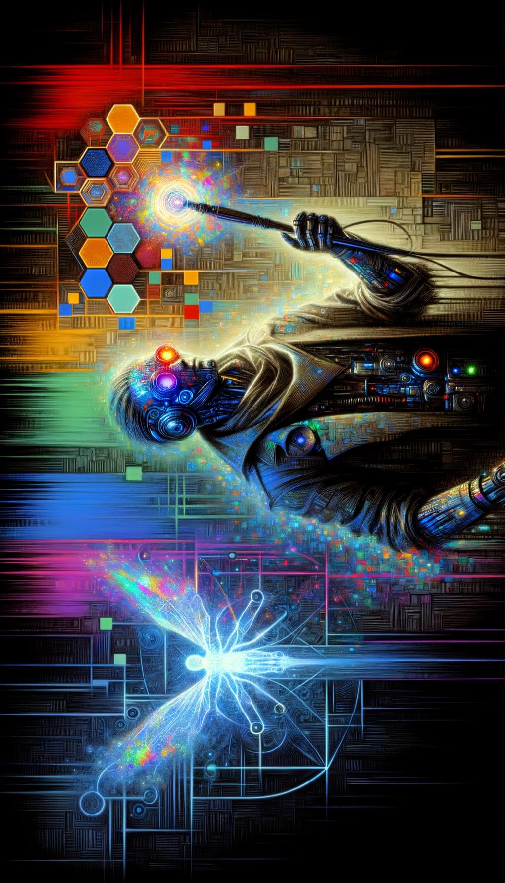 Ragdoll Antihero in Cyberpunk Steampunk Style