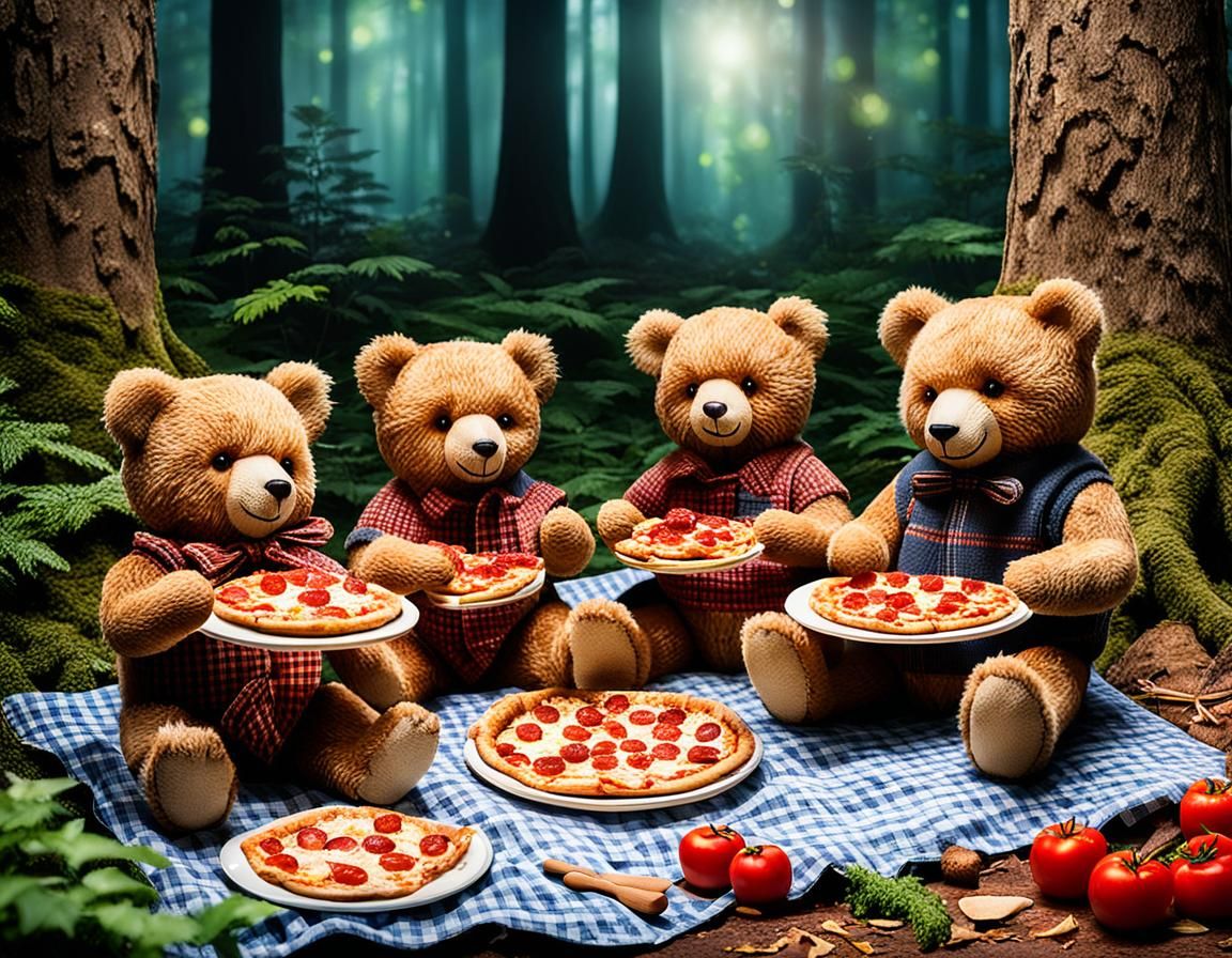 Teddy Bear Picnic in Enchanted Forest