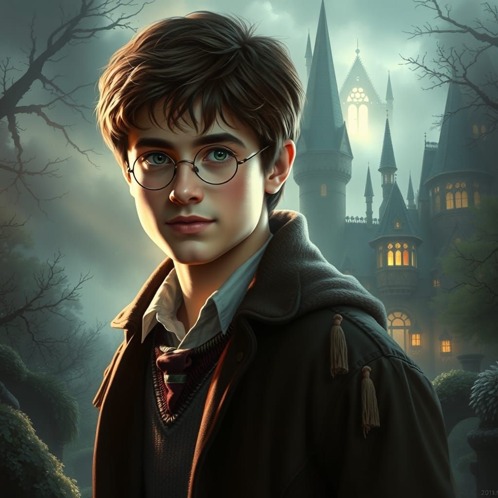 Ethereal Fantasy: Harry Potter in Hyperdetail