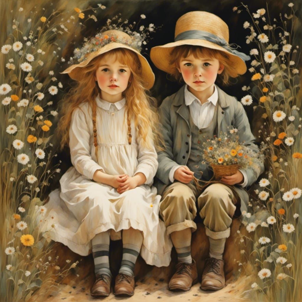 Nostalgic Gentle World Illustration