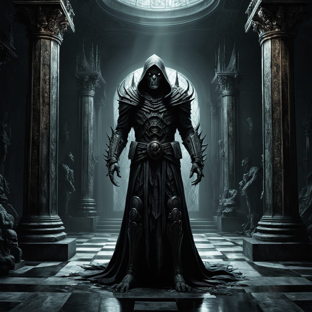 Cosmic Horror Figure Steps into Throne Room in Haunting Ultr...