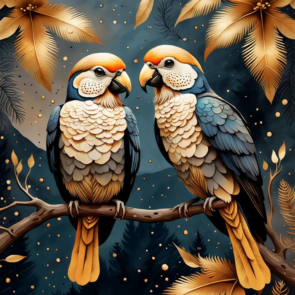 Paradiesvögel in der Dunklen Wunderwelt