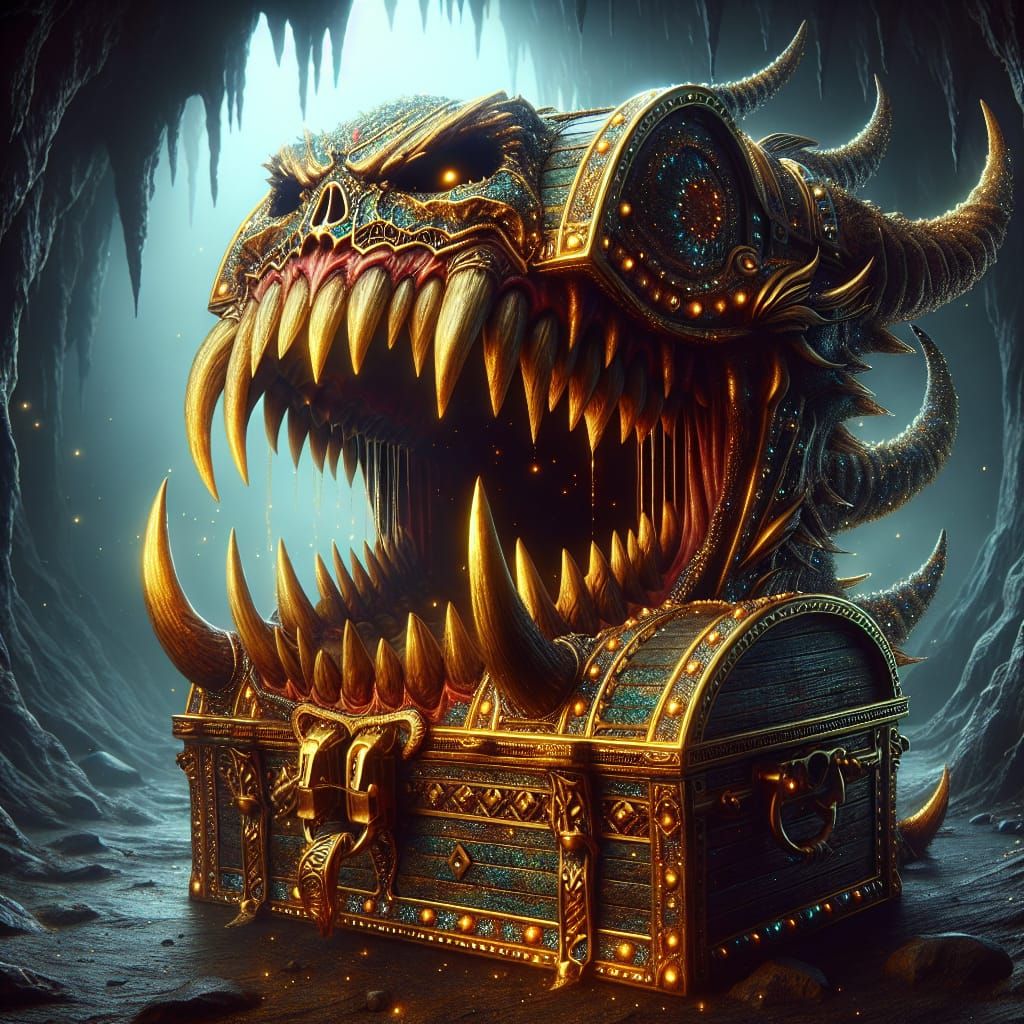 Menacing Mimic Reveals Itself in Dark Cave