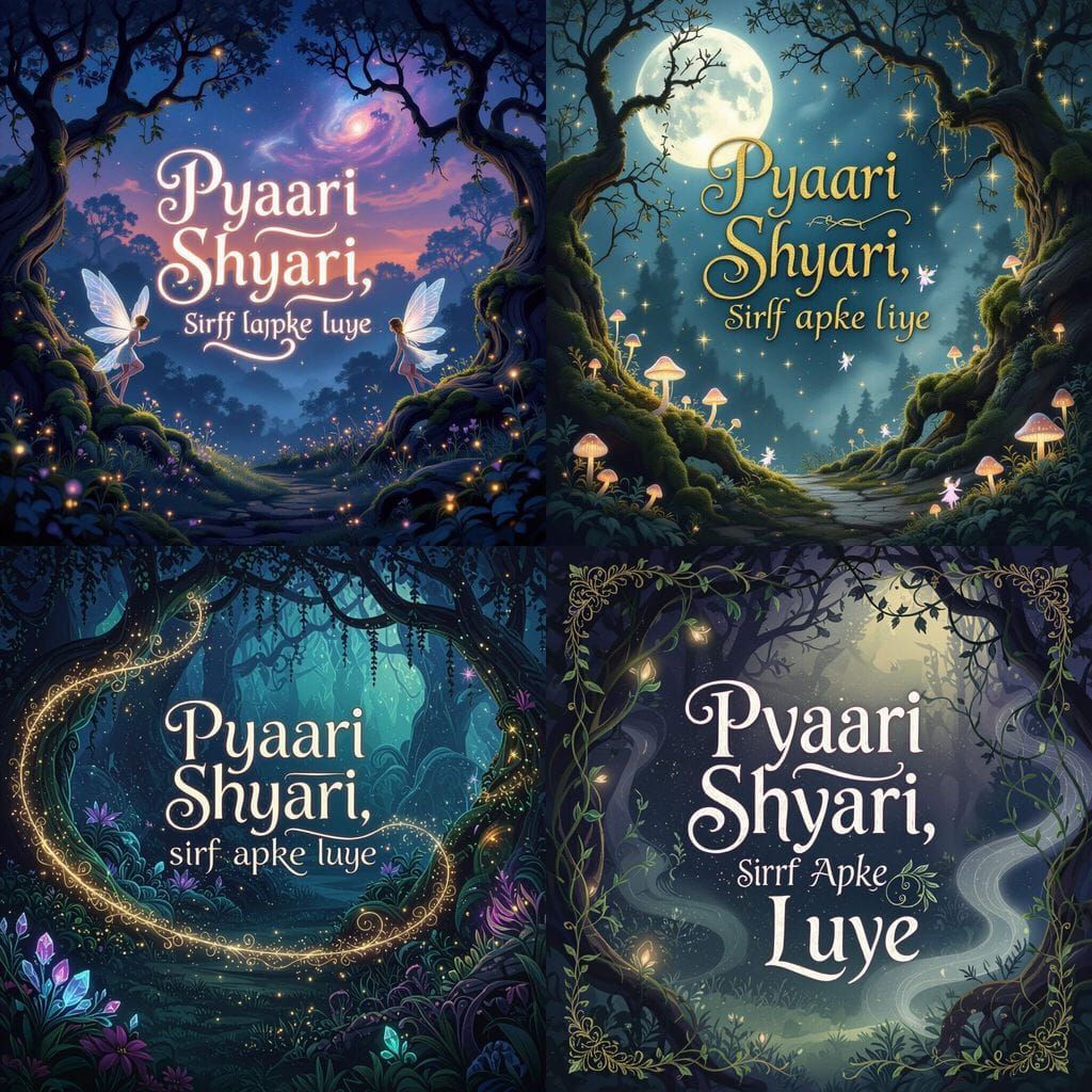 Deep Fairy World Cover Page "Pyaari Shyari"