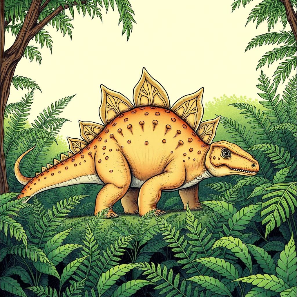 Stegosaurus lol as if