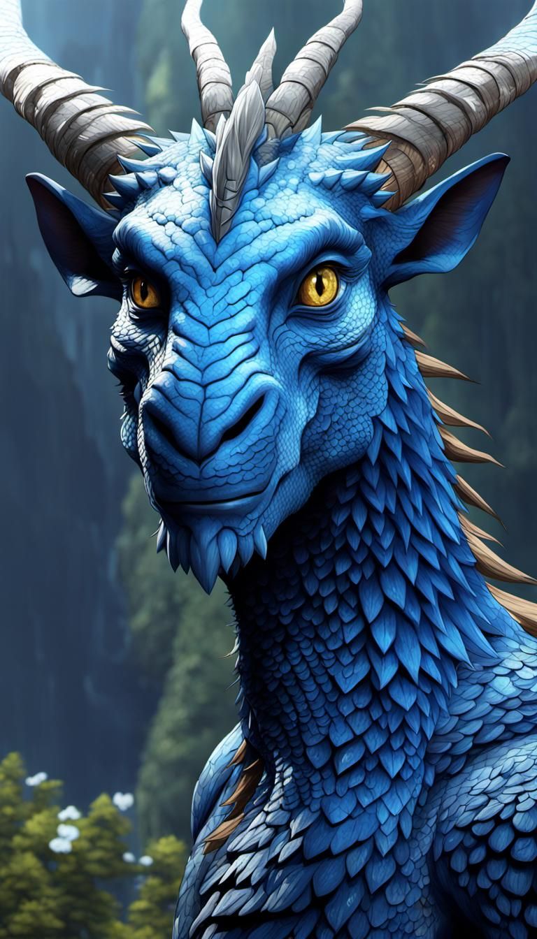 Oromis in 3D Anime Art Style