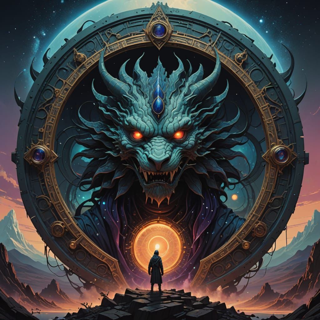 Glowing Mirror of Karma: Goddesses of Self-Love Confront Dem...