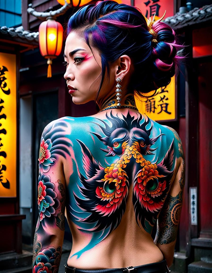 Tattooed Back