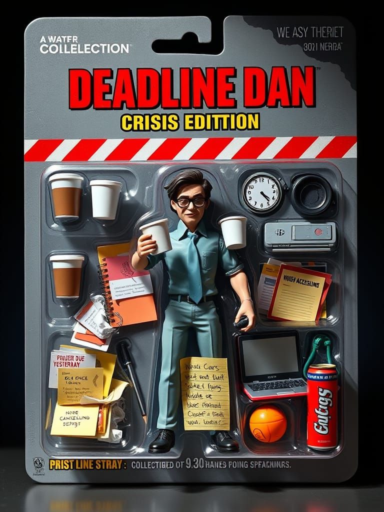 Deadline Dan: Crisis Edition Collectible Action Figure