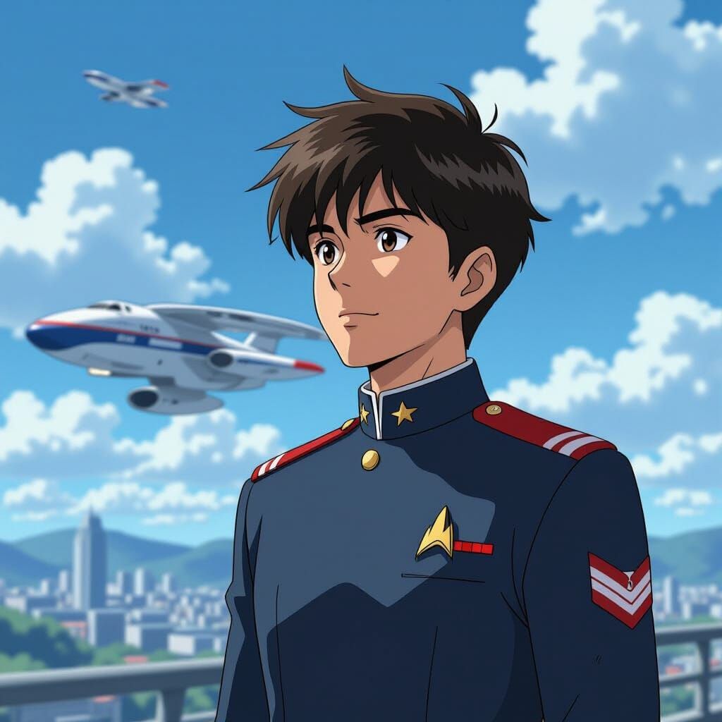 Starfleet Officer's Duty: Anime Key Visual