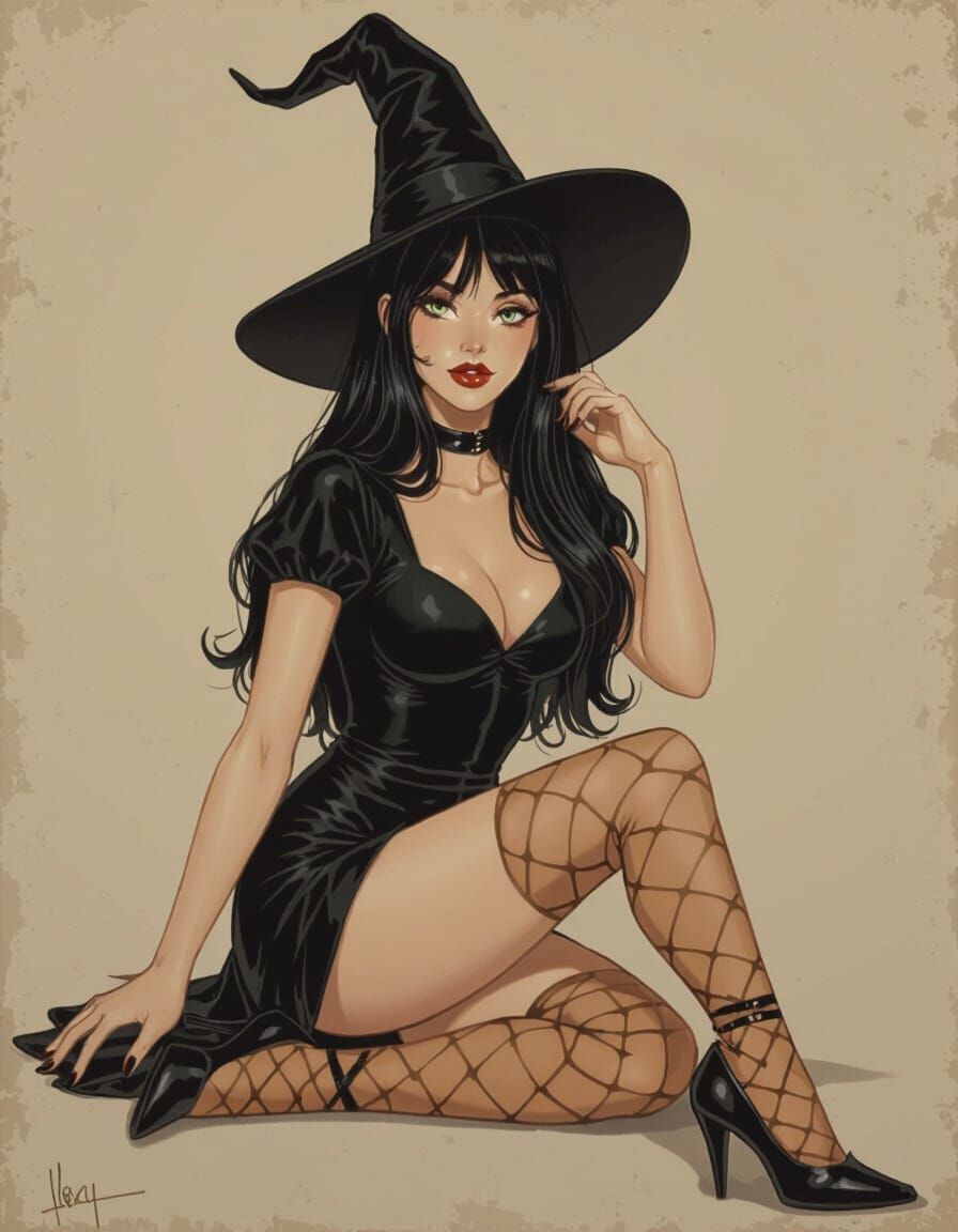 Loxy Isadora Bliss Celebrates Halloween