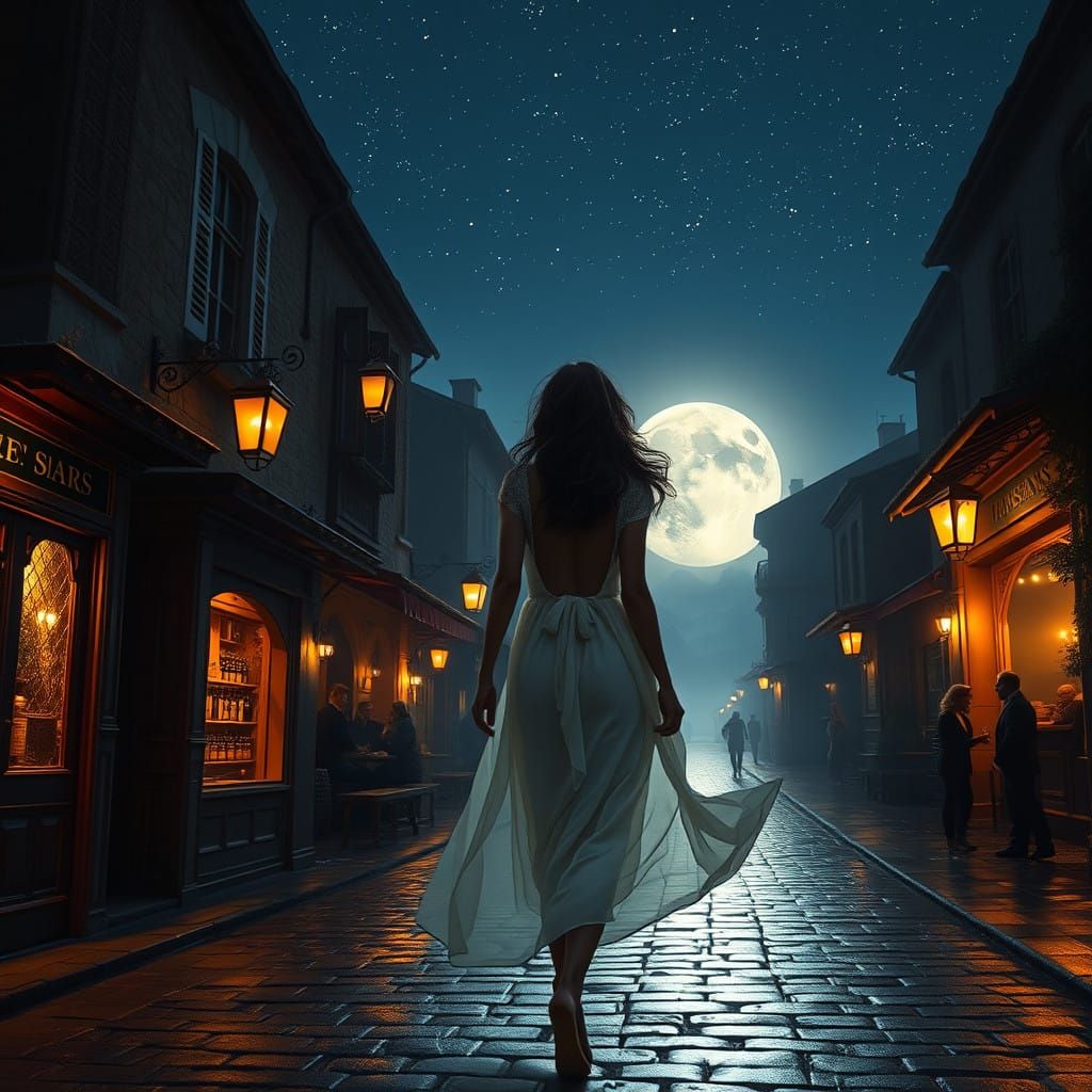 Sob a Luz da Lua e o Brilho das Estrelas🌙✨