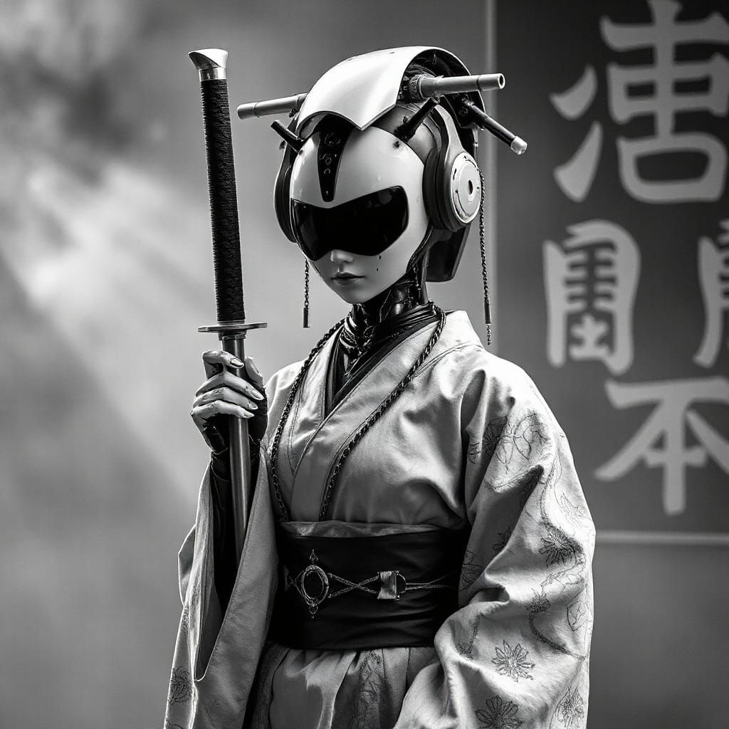 robotic geisha