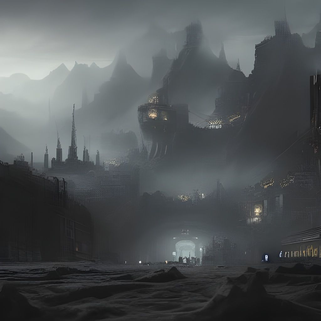 Underground big black bond big dark town