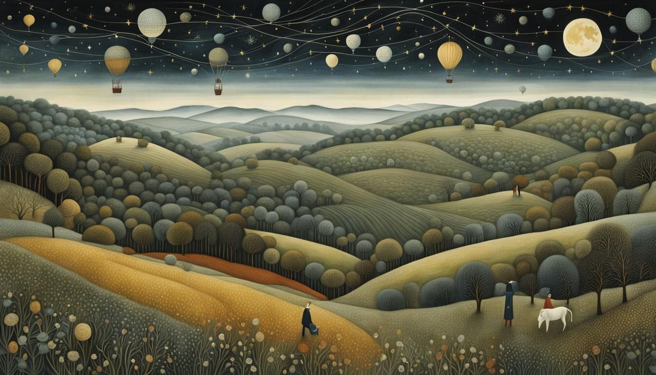 Dreamlike Mindscape: Surreal Concept Art