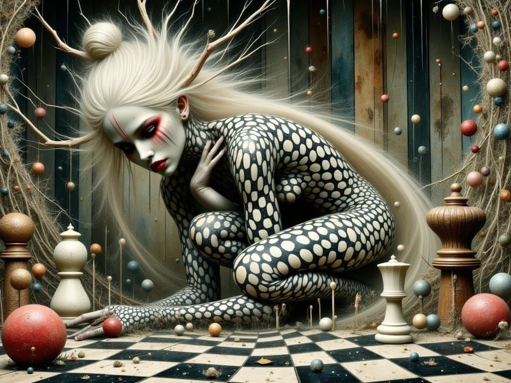 Whispers of a Dreamer in Abyssal Hues