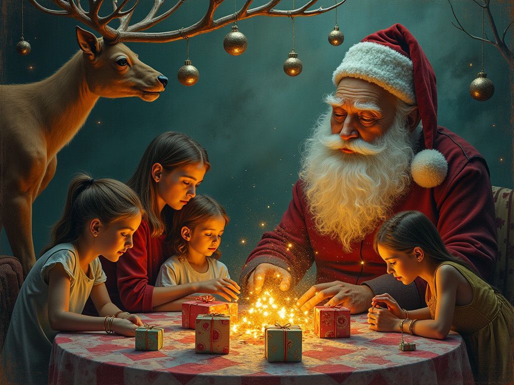 I'm dreaming of a weirdly glowing Christmas...