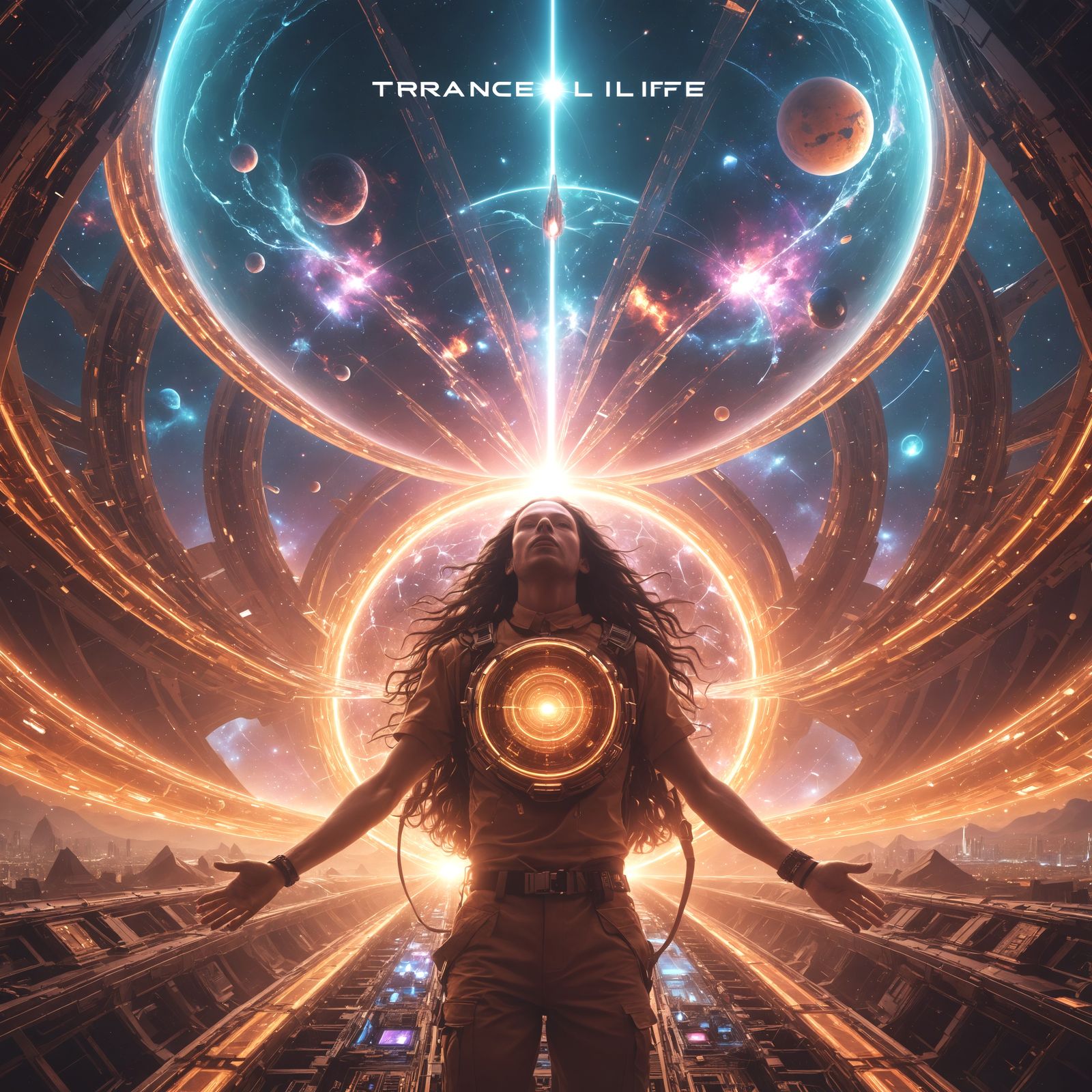 trance album cover called "Tranceformed" by High Life