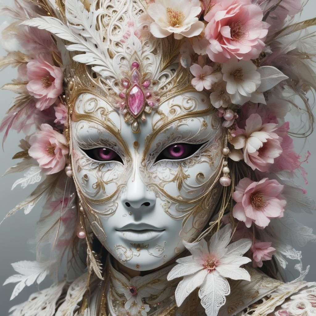 Beautiful Porcelain Mask