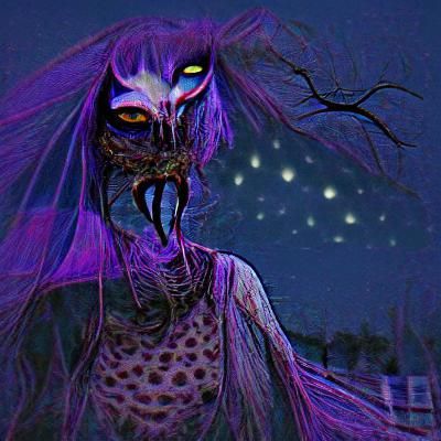Night Hag in Dark Fantasy Style
