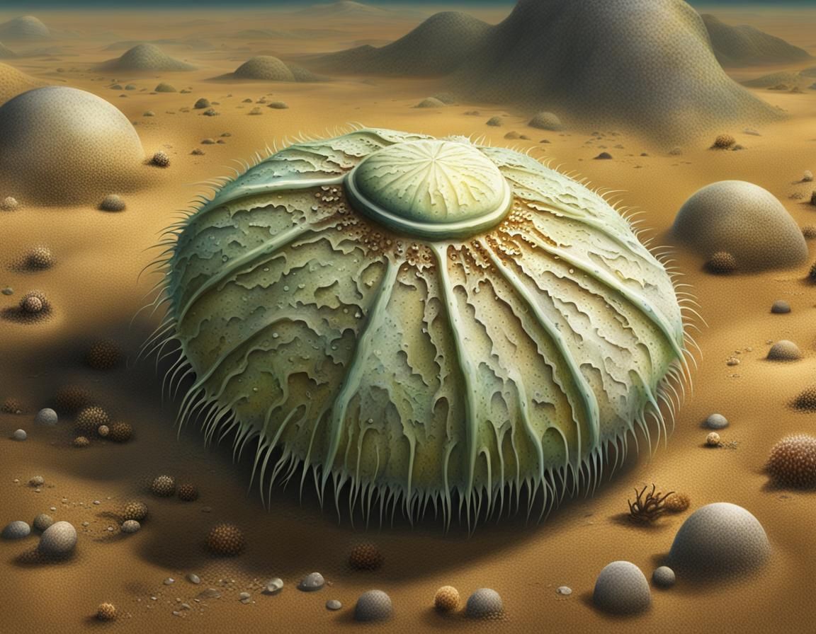 Exoplanet Lifeforms: Sand Dollar Sea Urchins