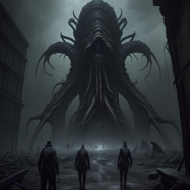 Apocalyptic World Ruined by Lovecraftian Horror