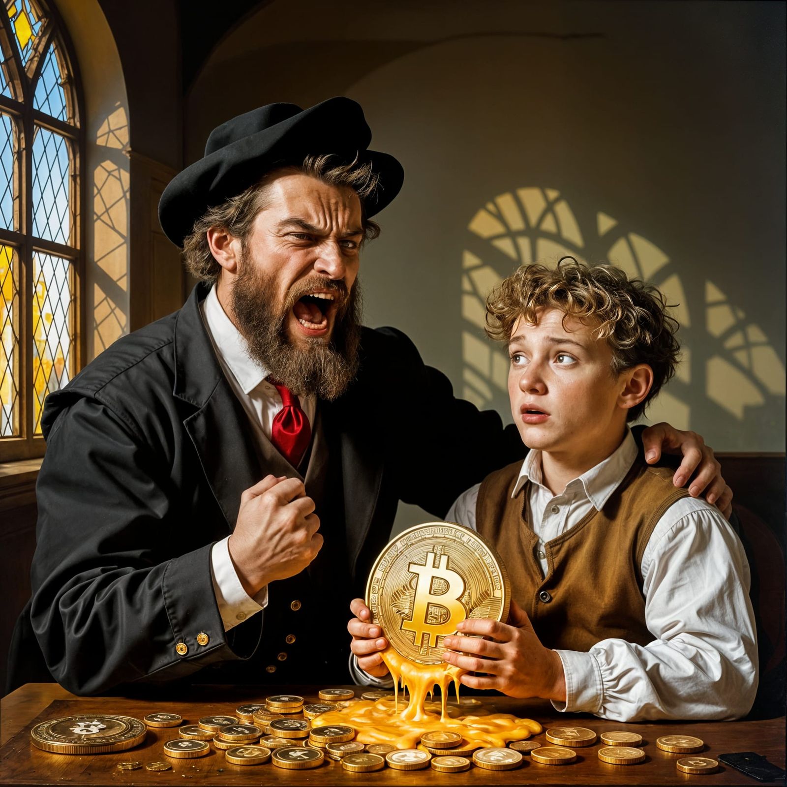 Furious CEO Reacts to Crypto Loss in Northern Renaissance St...