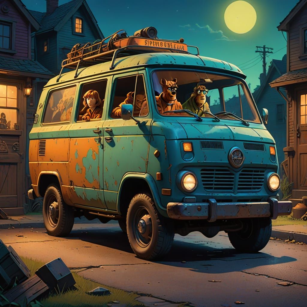 Mystery Duo in Vibrant Hyperrealistic Detail