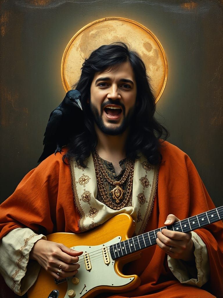 Elvis Christ: Da Vinci Style Rock Concert