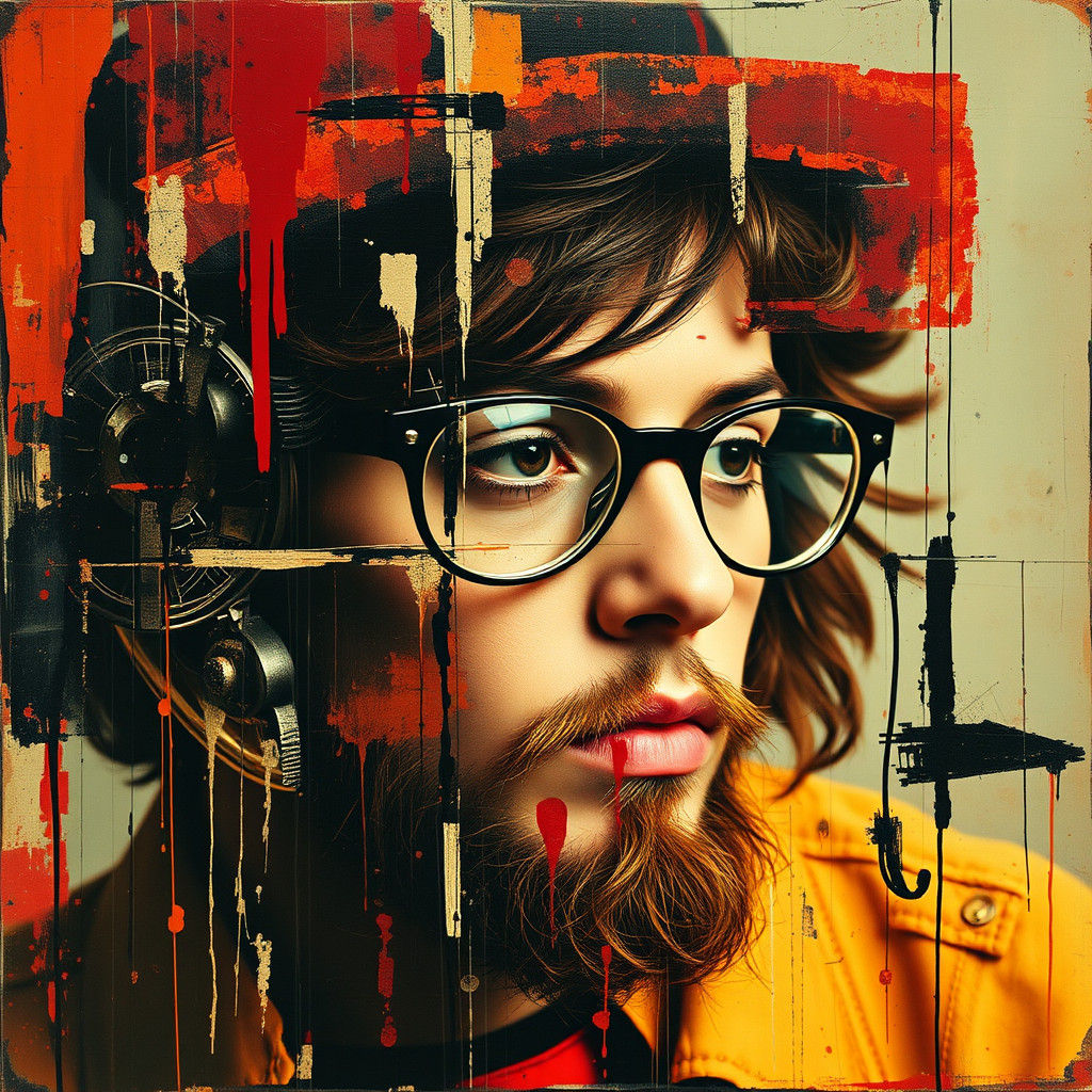 Obscure Superimposition in Neo-Hipster Expressionism