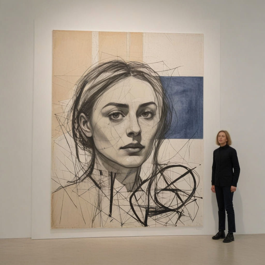 19th Century Style Portrait in Oil Paint