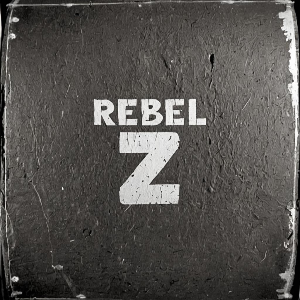 Dramatic Black and White Graffiti Art on Drum Bass