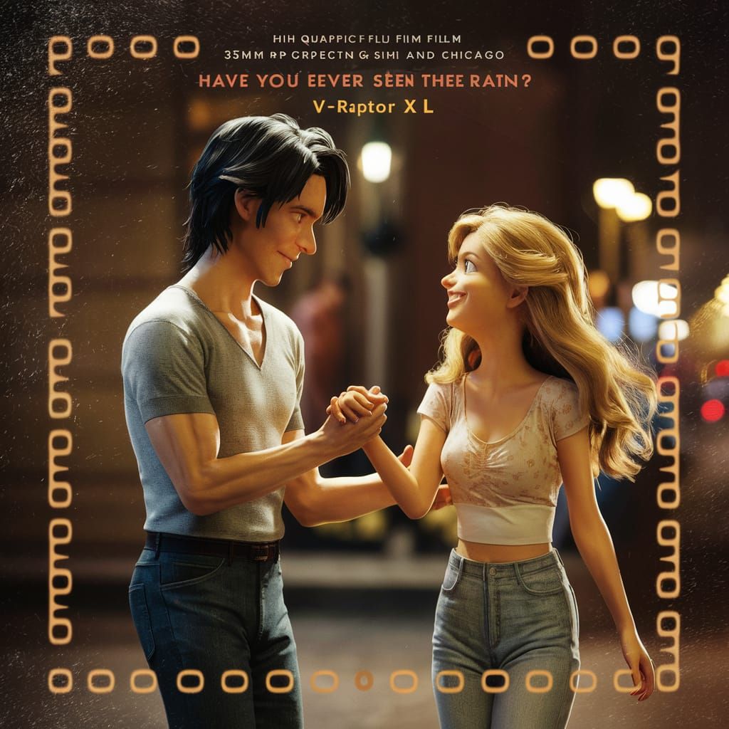 Romantic Film Poster: Have You Ever Seen the Rain?