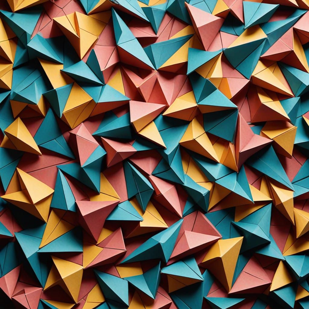 Bernoulli Function Origami Sculpture in 8K Resolution
