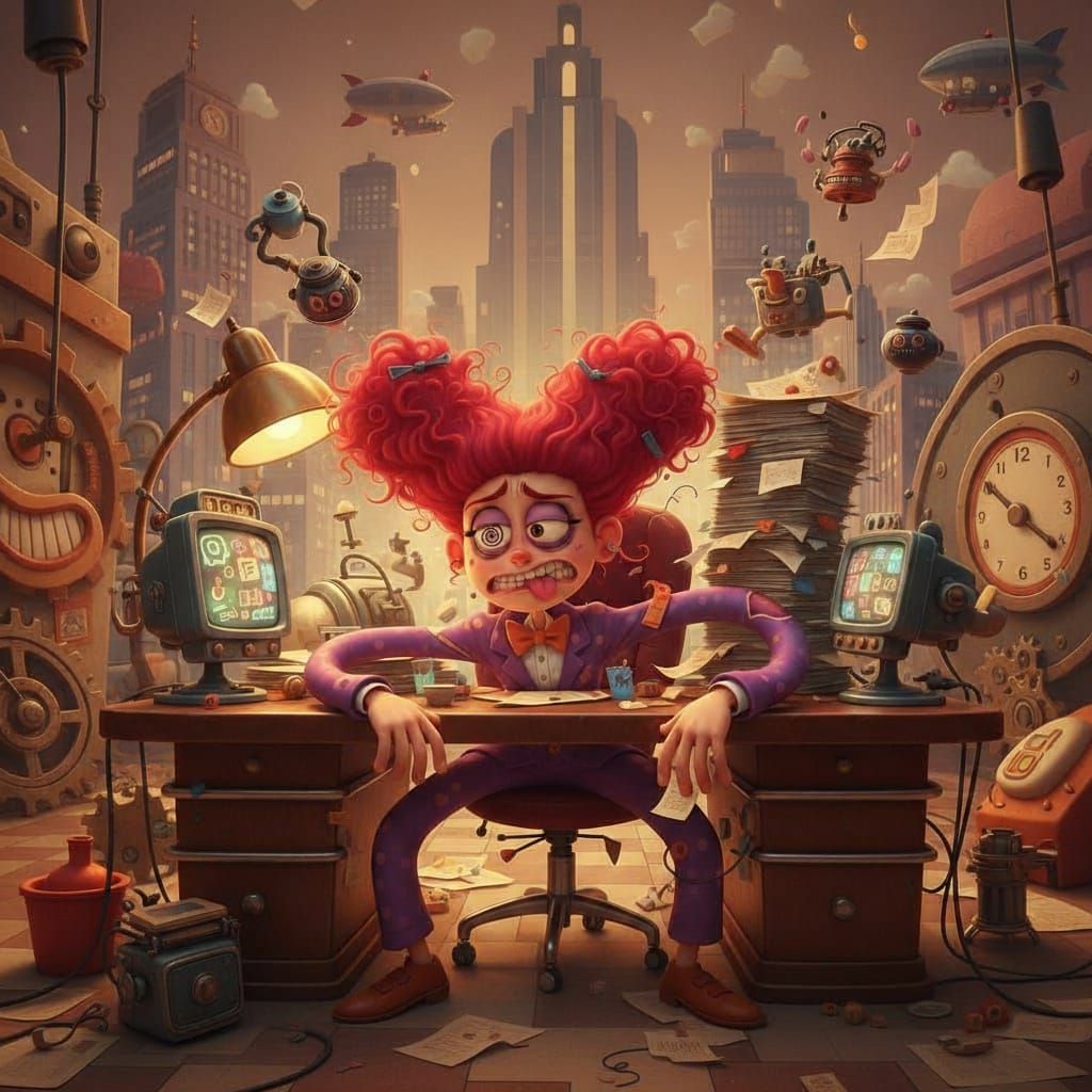 "I'm fine, everything's fine, why do you ask?"