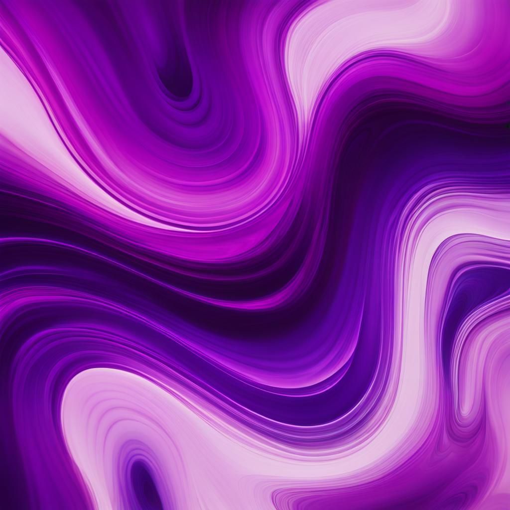 Abstract Purple Entity in Expressionist Style