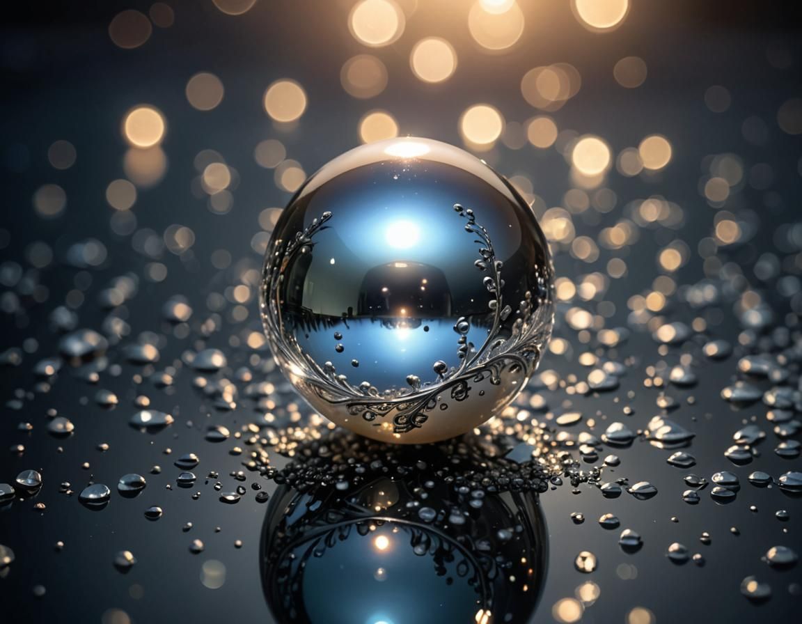 Reflective Pearl Captures Sparkling Night in High Definition