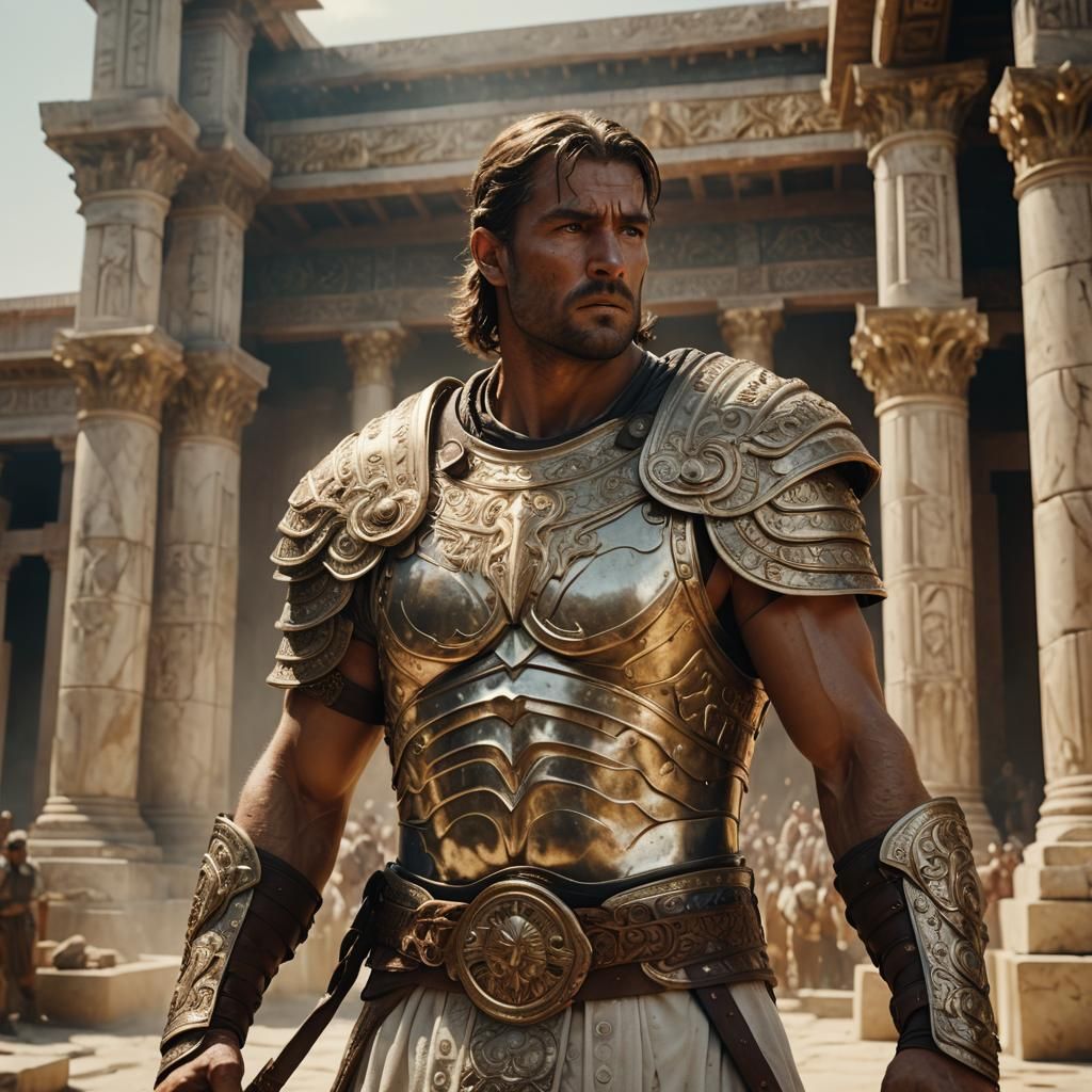 A hyper realistic ancient Greece exemplifies the essence of ...