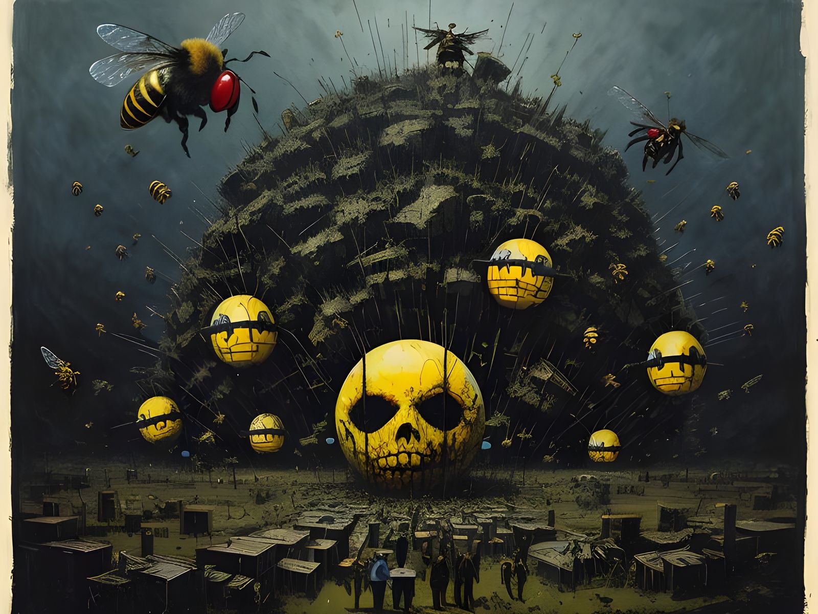 Groovy Grooves Dropped The Bee Bomb at the Glue Factory II