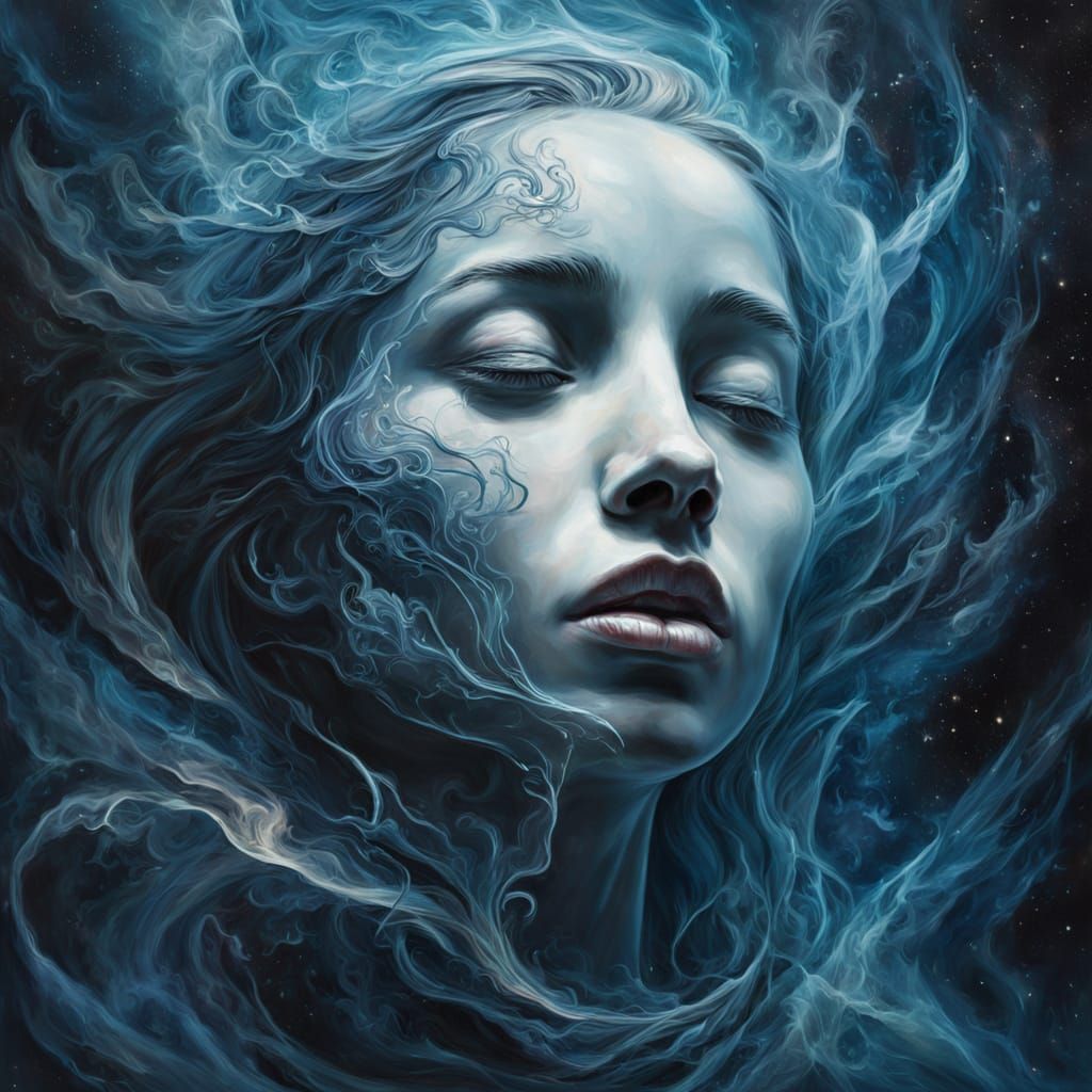 Metaphysical Painting of a Voice Seeking the Ether