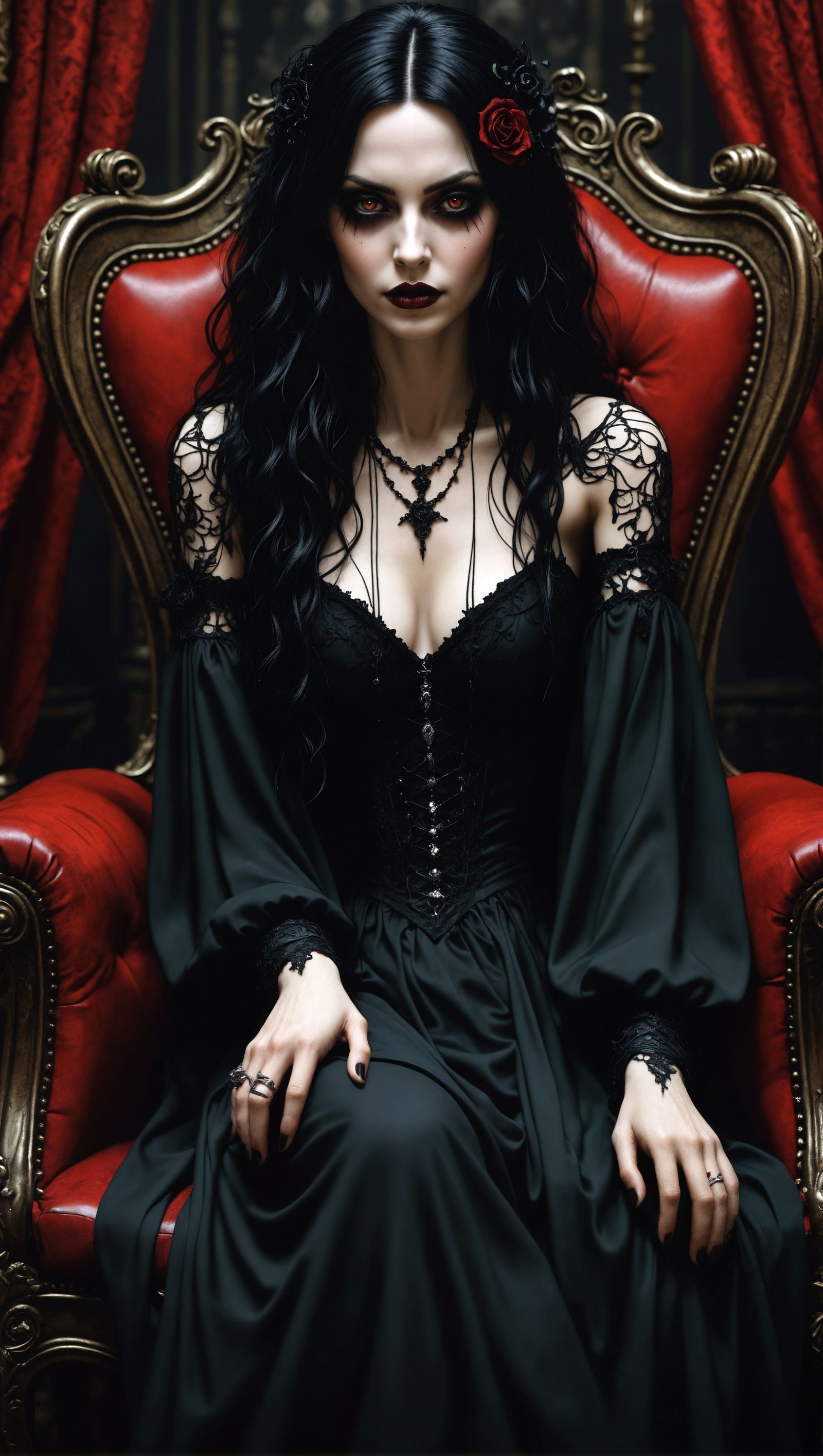 Gothic Beauty Portrait